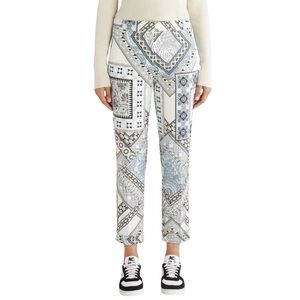 Etro Patchwork Paisley Tailored Trousers 38 Made in Italy Designer Maximalist